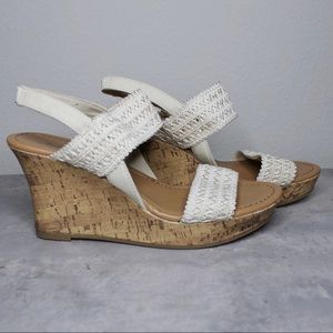 American Eagle Cork Wedges
